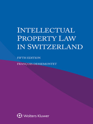 cover image of Intellectual Property Law in Switzerland